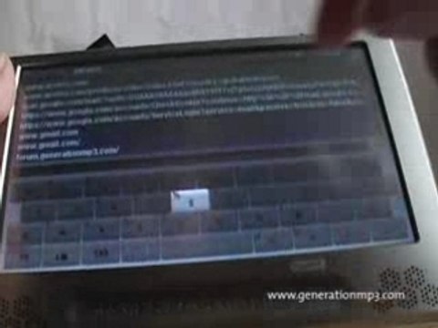 Test Archos 704 Wifi par generationmp3