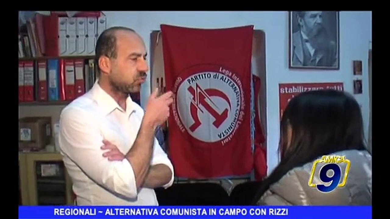 REGIONALI | Alternativa Comunista in campo con Michele Rizzi