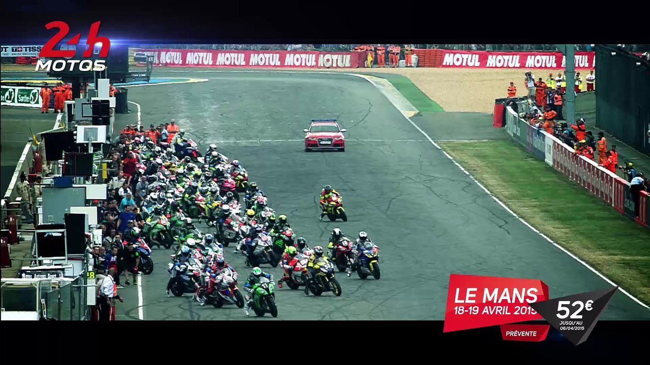 Teaser 24 heures du Mans moto 2015