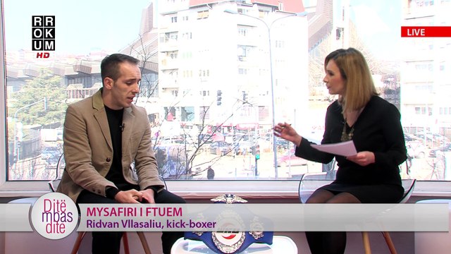 Ditë mbas Dite - Mysafiri i Ftuem: Ridvan Vllasaliu, kick-boxer