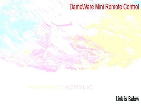DameWare Mini Remote Control Keygen - dameware mini remote control removal 2015