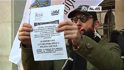 ORGANICO E DIRITTI, VIGILI URBANI IN PIAZZA