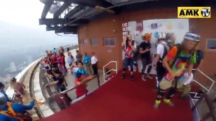 365 metreden böyle düştü