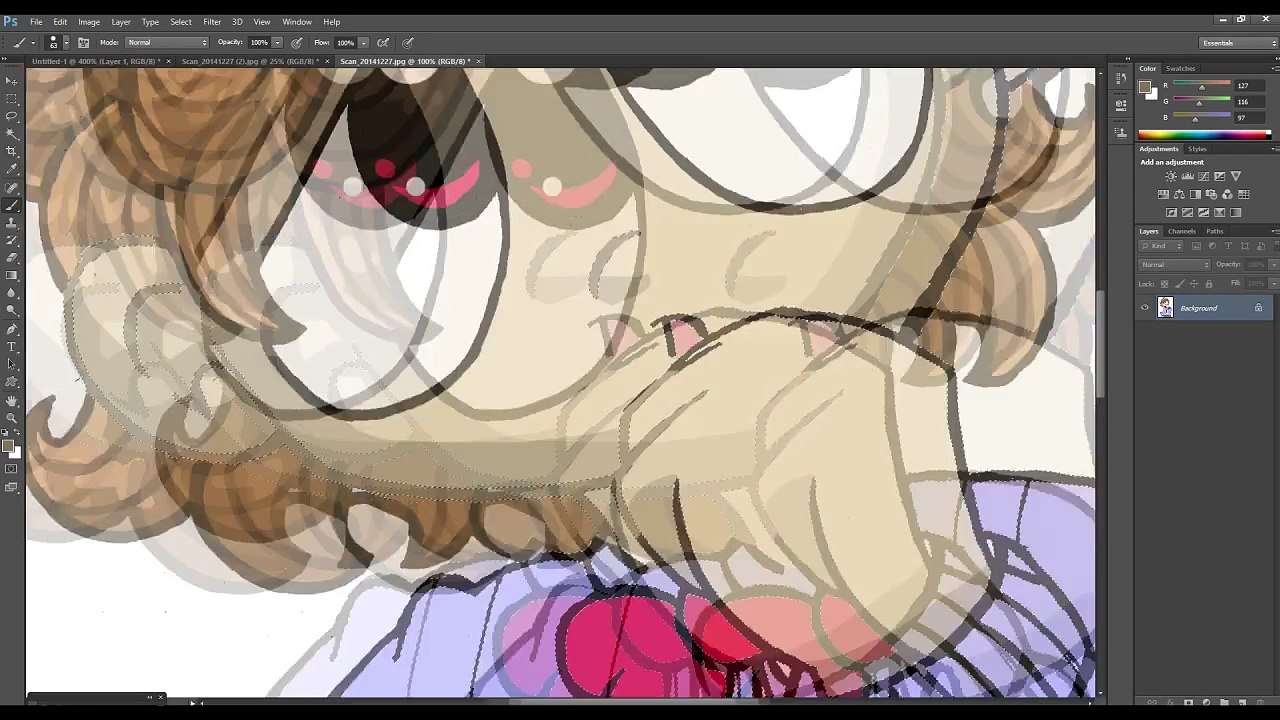BONNIE AND CHILD SPEEDPAINT - Five nights at freddy's