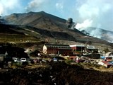 VOLCANO Mt.ETNA flank eruptionイタリア・エトナ火山Sapienzaの山腹割れ目噴火2001年7月