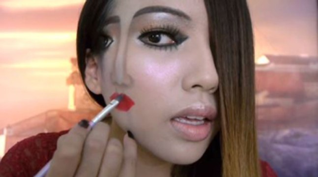 Makyajla Kendine Yeni Yüz Yaptı, Paylaşım Rekoru Kırdı