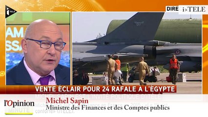 TextO’ : Michel Sapin : "C'est un premier contrat qui en annonce certainement d'autres"