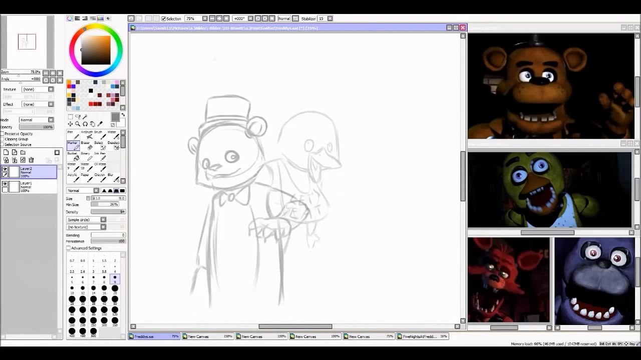 Speedpaint- Five Nights At Freddy's