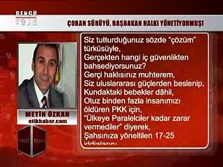 KÖŞELİ YAZILAR - METİN ÖZKAN 13.02.2015