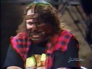Jim Ross Interviews Mankind (RAW 05.26.1997)