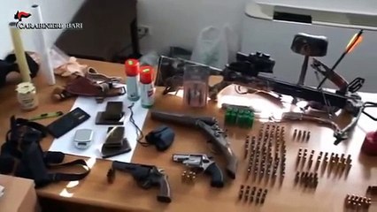 Altamura (BA) - Guerra tra clan, blitz dei carabinieri (12.02.15)