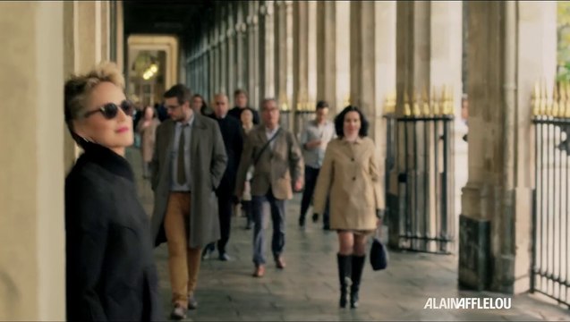 Luc Besson pour Alain Afflelou - lunettes, «Sharon Stone» - février 2015