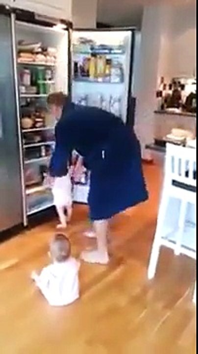 Funny twins made father mad