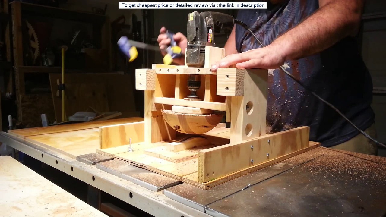 SIMPLE JIG! turns a -bowl- on+ -tablesaw-!