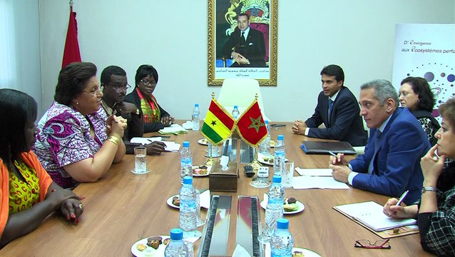مباحثات مغربية غانية بالرباط حول آفاق التعاون الاقتصادي والتجاري بين البلدين