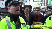 Protest Against Altaf Hussain In London – 12th Feb 2015 Chants Altaf Killing in Karachi