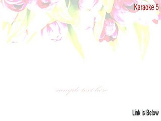 Karaoke 5 Cracked (karaoke 500 miles 2015)