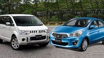 Mitsubishi Delica MPV And Attrage Sedan To Launch In India