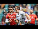 watch Romania vs Spain 6 Nations rugby