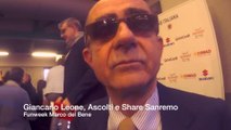 Sanremo ascolti e traffico, intervista Giancarlo Leone
