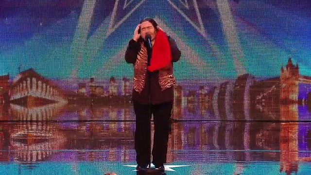 Peat Loaf is a real dead ringer for Meat Loaf Britains Got Talent 2014
