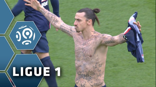 But Zlatan IBRAHIMOVIC (2ème) / Paris Saint-Germain - SM Caen (2-2) - (PSG - SMC) / 2014-15