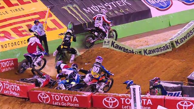 AMA Supercross 2015 250SX Main Event Highlights en Arlington