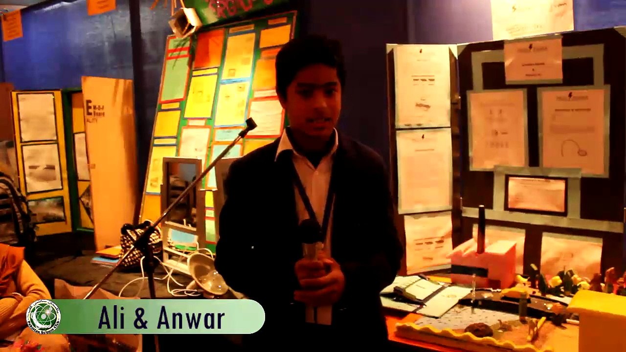 Intel NSF Pakistan Video #6 Solar Energy generation of electricity from vehicles