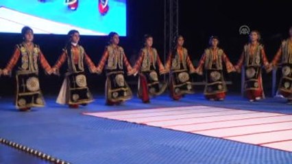 Çocukların Yarışlarında Renkli Görüntüler