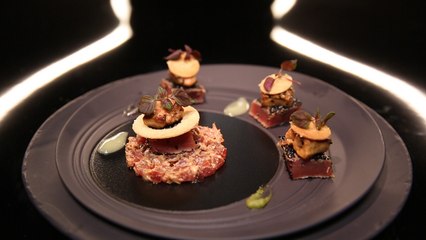 Thon, foie gras et soja par Nicolas Brousse (#DPDC)