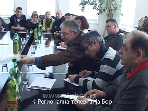 Potpisan Opšti kolektivni ugovor u RTB-u Bor, 13. februar 2015. (RTV Bor)