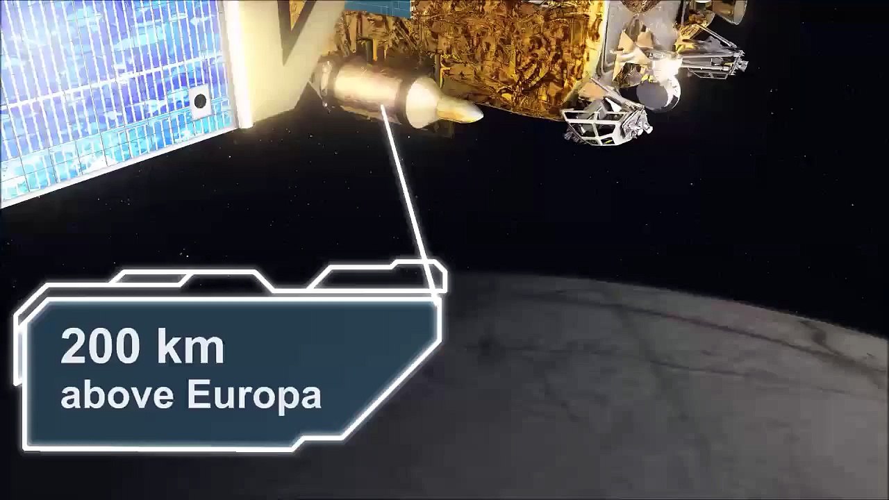 Airbus Defence and Space - Jupiter Europa Penetrator Mission  Animation