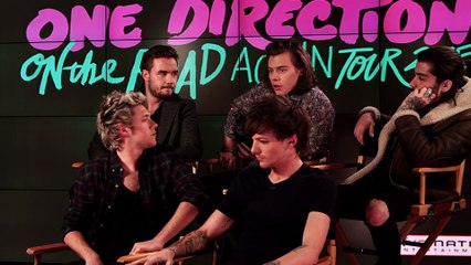 One Direction - On the Road Again Tour 2015 EXCLUSIVE Interview