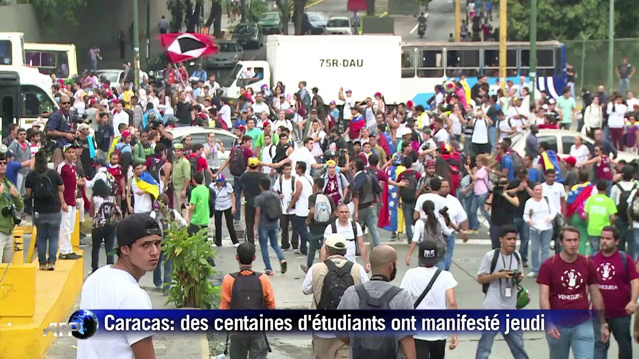 Manifestations étudiantes au Venezuela, quelques incidents