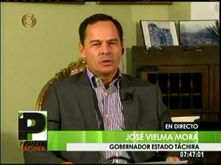 Vielma Mora: "La manifestación del día de ayer era violenta desde un principio"