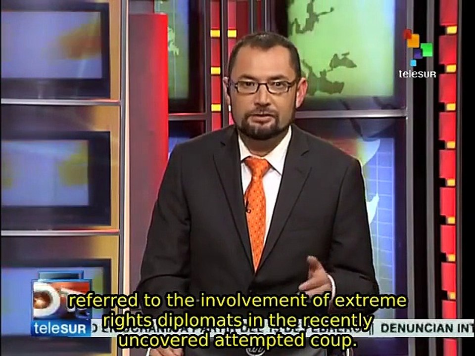 Venezuela denounces intervention of foreign diplomats in coup plans