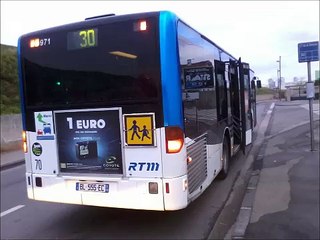 [Sound] Bus Mercedes-Benz Citaro n°971 de la RTM - Marseille sur la ligne 30