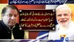 Modi telephones Sharif, conveys wishes for World Cup match-Geo Reports-13 Feb 2015