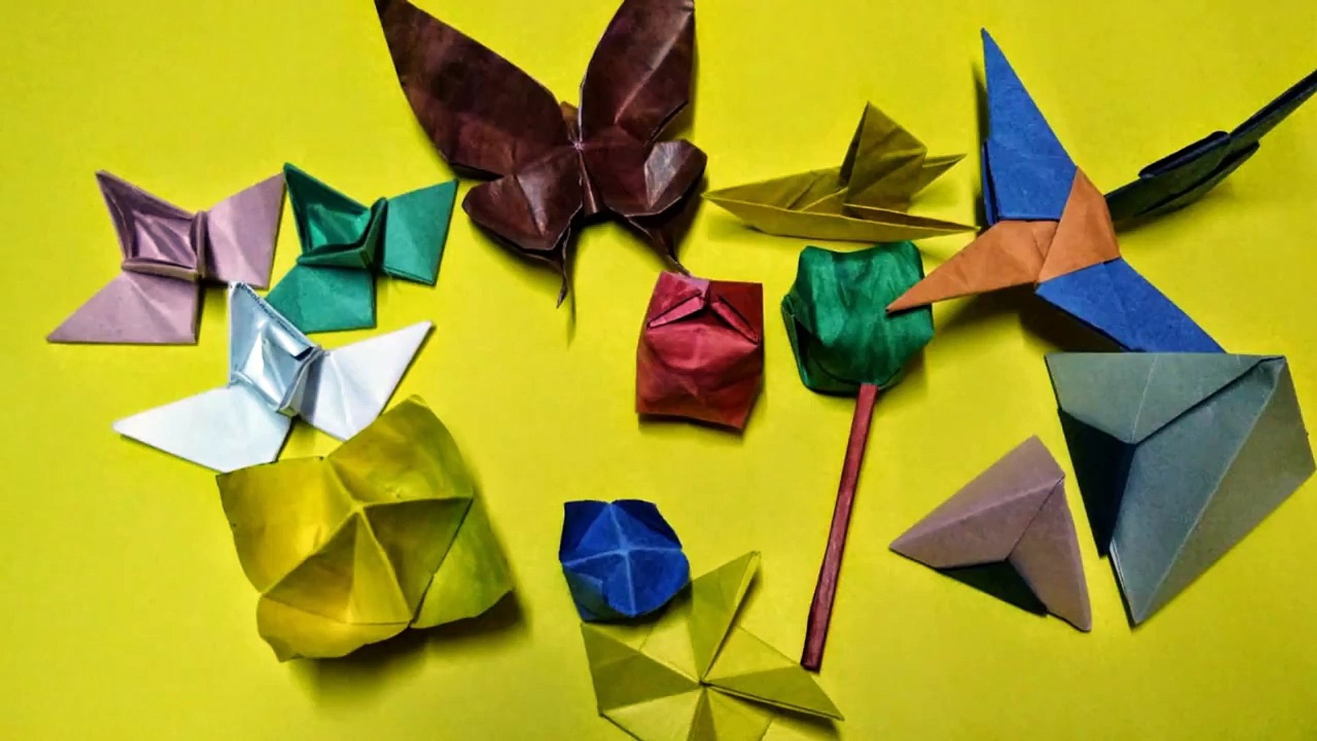How To Make An Origami Motor Boat Using Paper