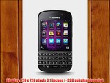 Blackberry Q10 Black 16GB Factory Unlocked International Version - 4G / LTE 3 7 8 20 (1800