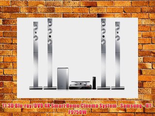 71 3D Blu-ray/DVD 4K Smart Home Cinema System - Samsung - HT-F9750W