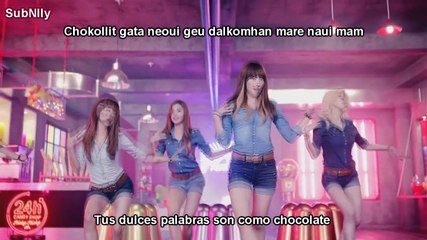 Hello Venus - Sticky Sticky MV [Sub Español + Rom]