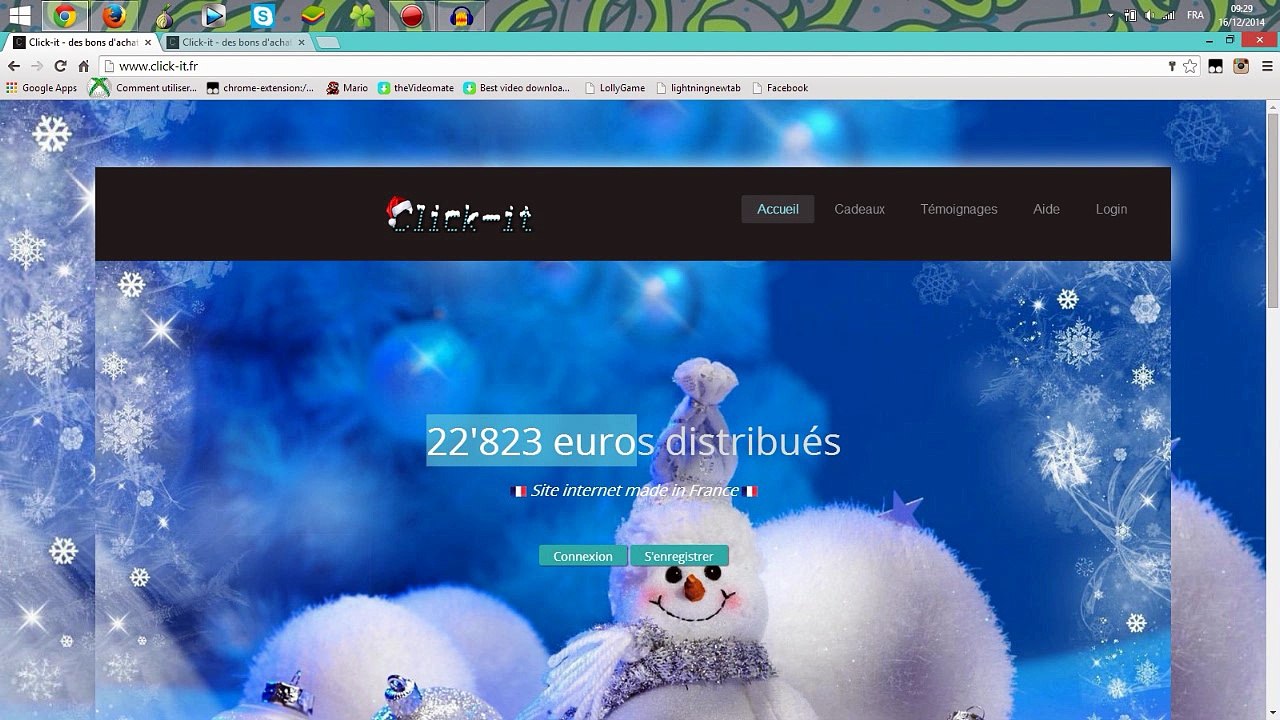 Comment gagner de l'argent facilement et gratuitement avec Click it