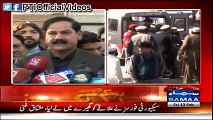 Mushtaq Ghani (KPK Information Minister) Media Talk On Imambargha Attack (Feb 13, 2014)