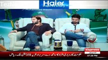 Shahid Afridi Telling About EATING A CRICKET BALL