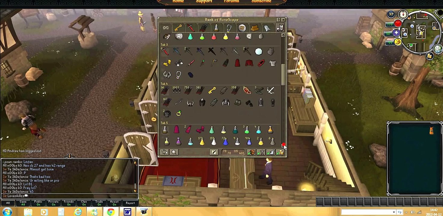Buy Sell Accounts - Selling My Runescape Account