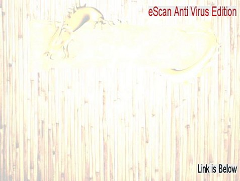 eScan Anti Virus Edition Full Download [Download Here]