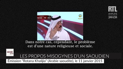 "Les femmes occidentales ne se soucient pas d'être violées sur la route", dit un Saoudien