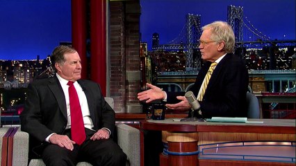 Bill Belichick Talks About Deflategate with David Letterman (HD)