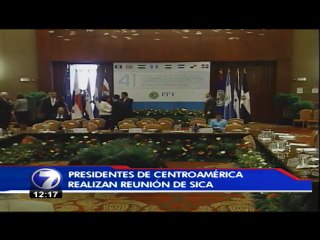 Cumbre del SICA transcurre entre acuerdos sobre agricultura y transparencia